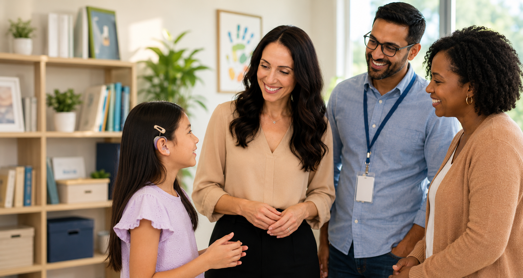 One-on-one educational support for a Deaf or Hard of Hearing student